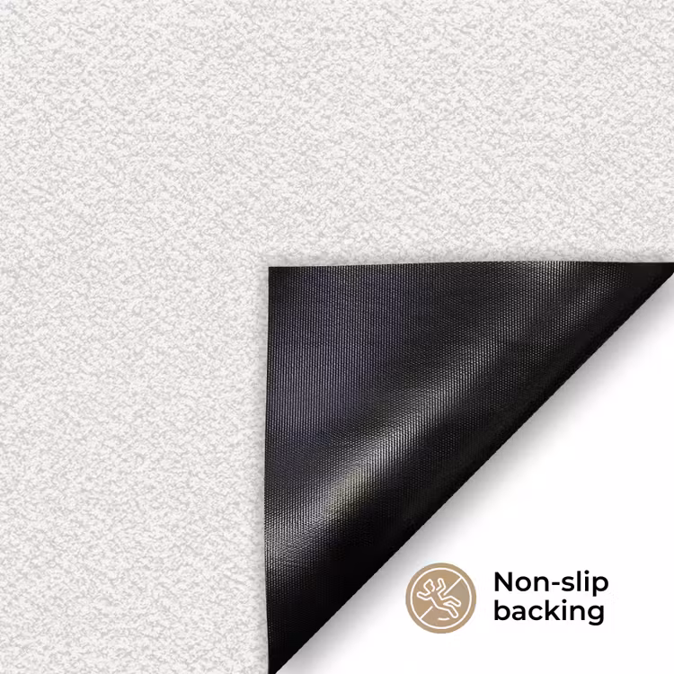 Pure - Alabaster - Wit Deurmat klein 898 -antislip_EN