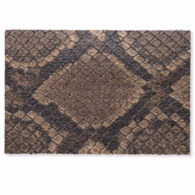 Python - Schubben - Brons Deurmat klein -zkaufland3d