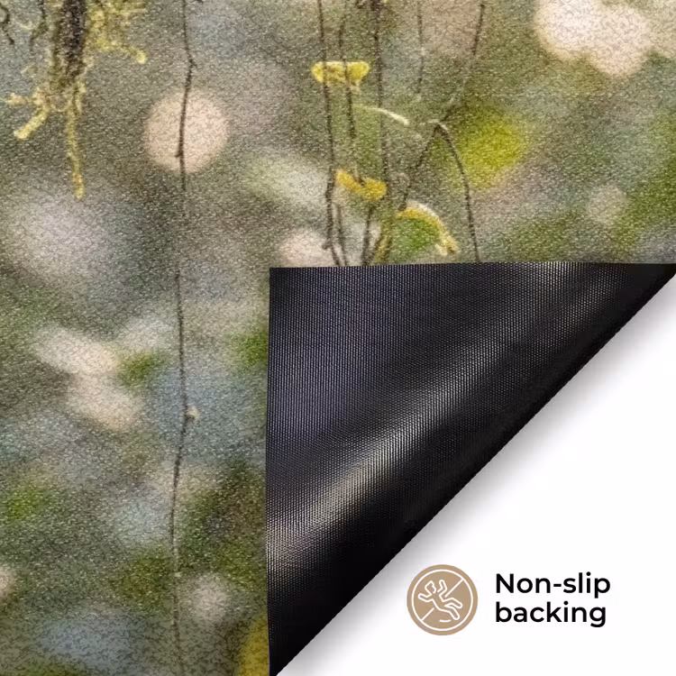 Quetzal - Jungle - Natuur - Groen Deurmat klein -antislip_EN