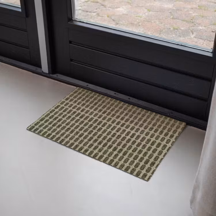 Ritmisch - Effect - Groen Deurmat klein 898 -sfeer2