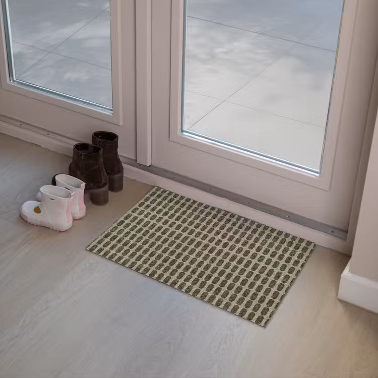 Ritmisch - Effect - Groen Deurmat klein 898 -sfeer3