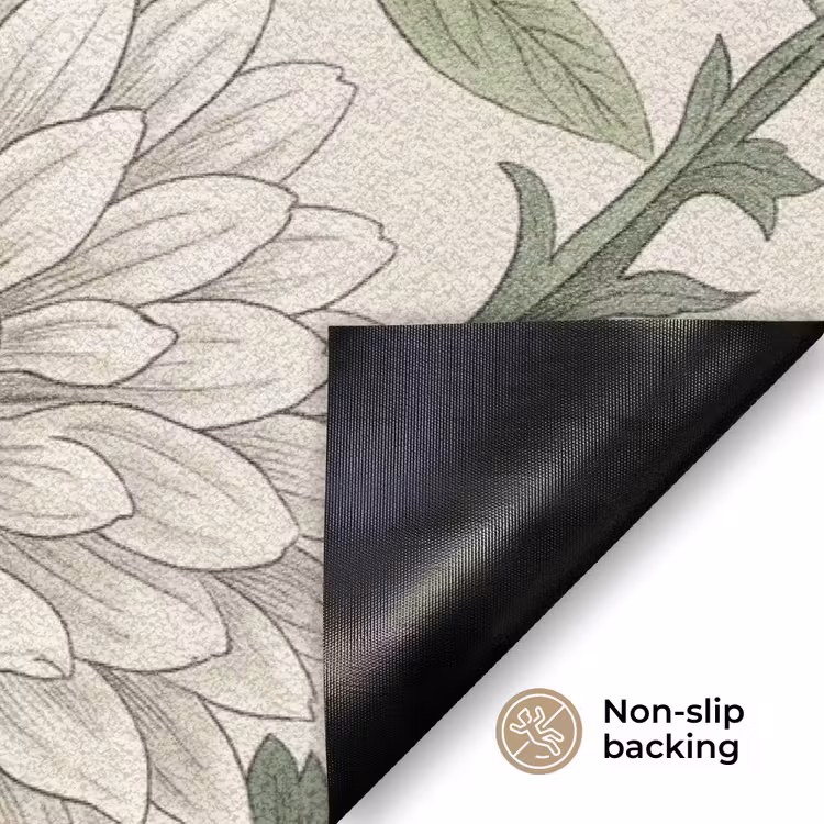Romantisch - Design - Kleurrijk Deurmat klein -antislip_EN