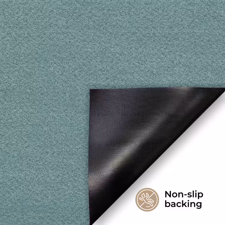 Serene - Teal - Blauw Deurmat klein 898 -antislip_EN