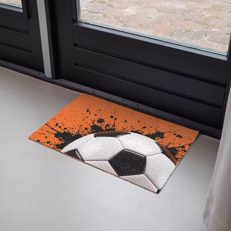 Voetbal - Verf - Sport - Oranje Deurmat klein -sfeer2