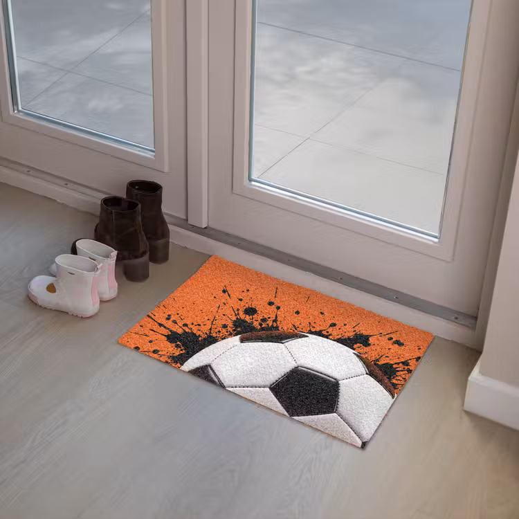 Voetbal - Verf - Sport - Oranje Deurmat klein -sfeer3