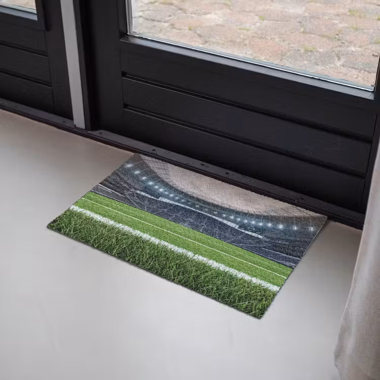 Voetbal - Stadion - Sport - Groen Deurmat klein -sfeer2