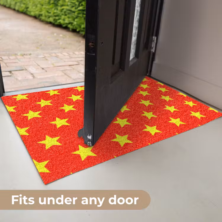 Ster - Patroon - Geel Deurmat klein 898 -USP_EN