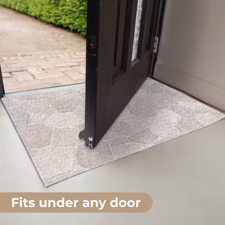 Steen - Patroon - Textuur - Beige Deurmat klein -USP_EN