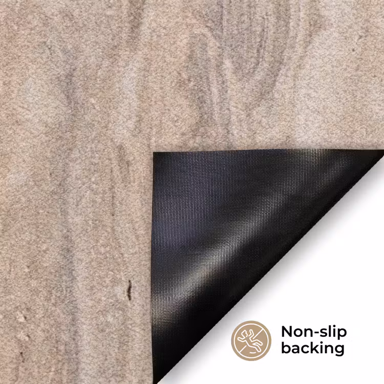 Steen - Patroon - Textuur - Natuurlijk - Beige Deurmat klein -antislip_EN