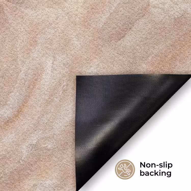 Steen - Ader - Natuur - Modern - Beige Deurmat klein -antislip_EN
