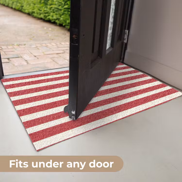 Strepen - Patroon - Rood Deurmat klein 898 -USP_EN