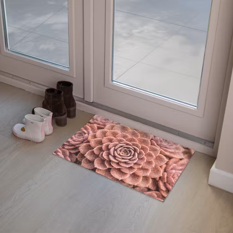 Vetplant - Organisch - Roze Deurmat klein -sfeer3