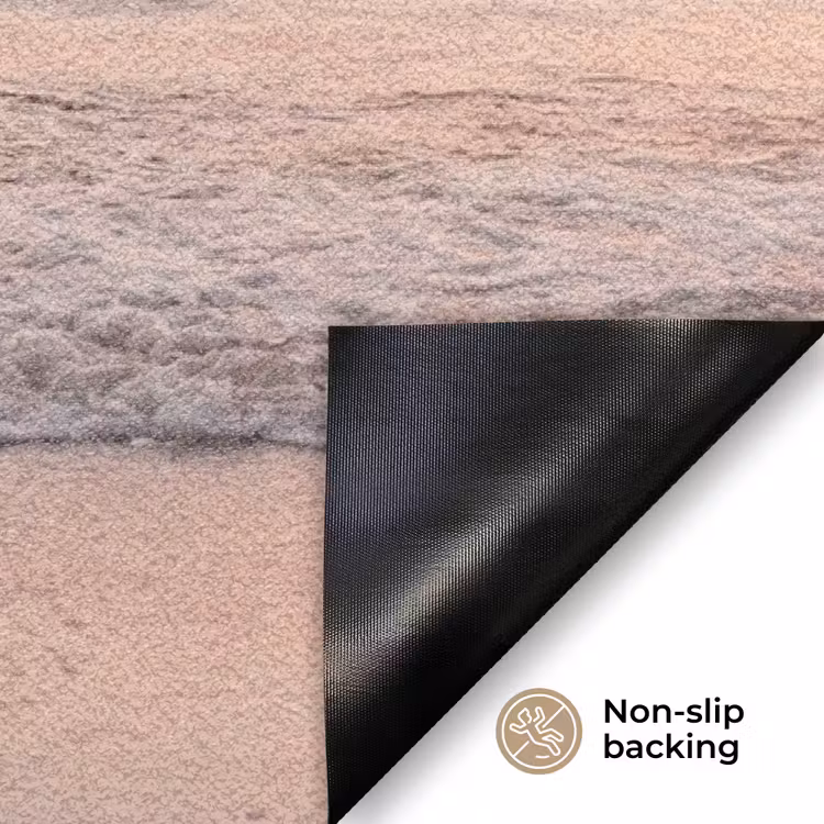 Zon - Strand - Roze Deurmat klein -antislip_EN