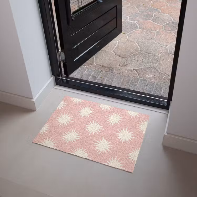 Zonnen - Patroon - Roze Deurmat klein 898 -sfeer5