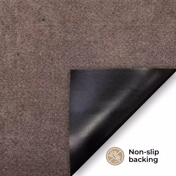 Textuur - Beton - Abstract - Donker - Bruin Deurmat klein -antislip_EN