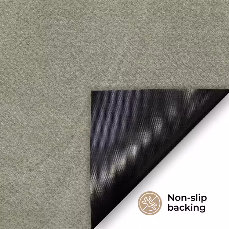 Textuur - Betonlook - Achtergrond - Modern - Groen Deurmat klein -antislip_EN