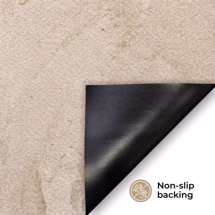 Textuur - Patroon - Abstract - Modern - Beige Deurmat klein -antislip_EN