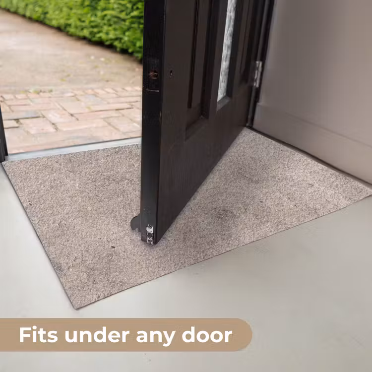 Textuur - Steen - Patroon - Rustiek - Beige Deurmat klein -USP_EN