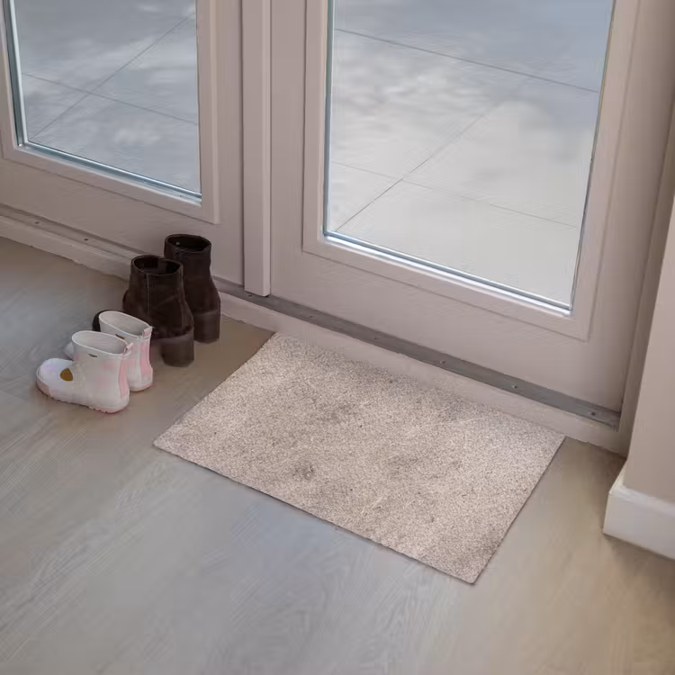 Textuur - Steen - Patroon - Rustiek - Beige Deurmat klein -sfeer3