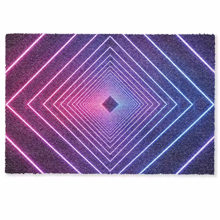 Driedimensionaal - Tunnel - Ruimte Deurmat klein -zkaufland3d