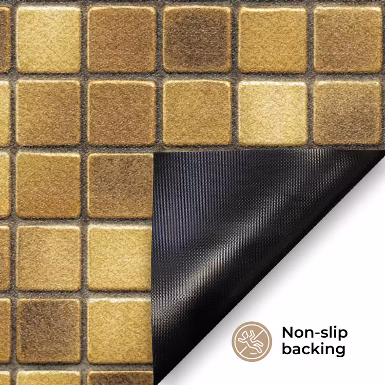 Tegels - Mozaïek - Luxe - Warm Goud Deurmat klein 898 -antislip_EN