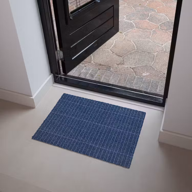 Tegels - Langwerpig - Blauw Deurmat klein 898 -sfeer5
