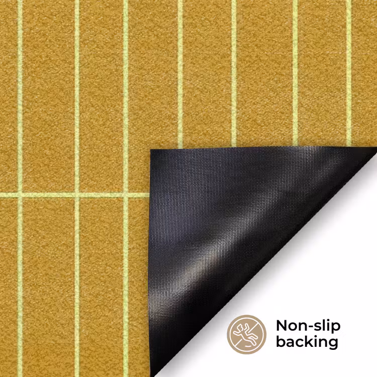 Tegels - Verticaal - Mosterdgeel Deurmat klein 898 -antislip_EN
