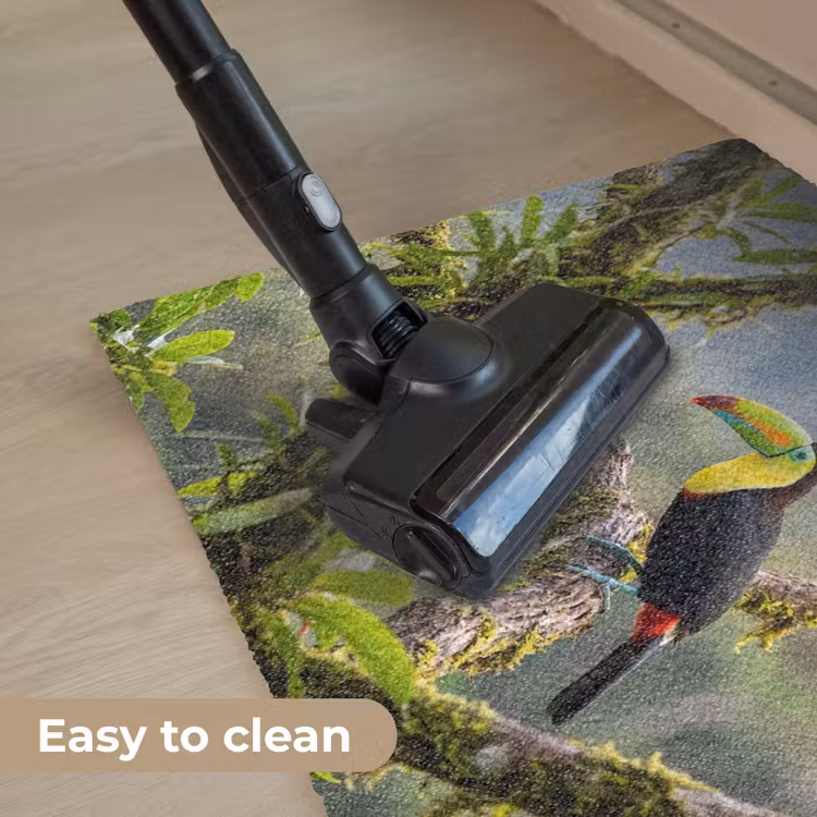 Toekan - Jungle - Natuur - Kleurrijk Deurmat klein -reinigen_EN