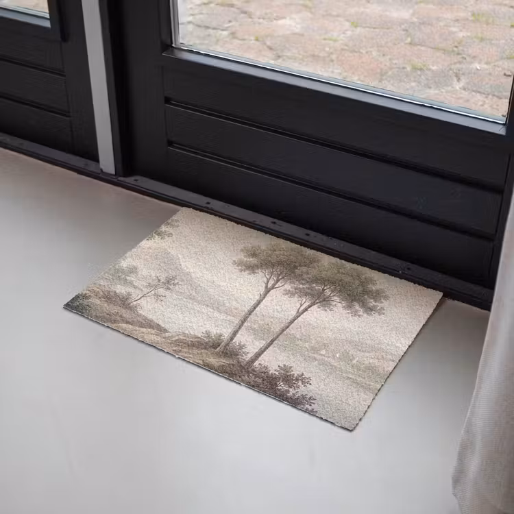Bomen - Meer - Bergen - Illustratie Deurmat klein -sfeer2