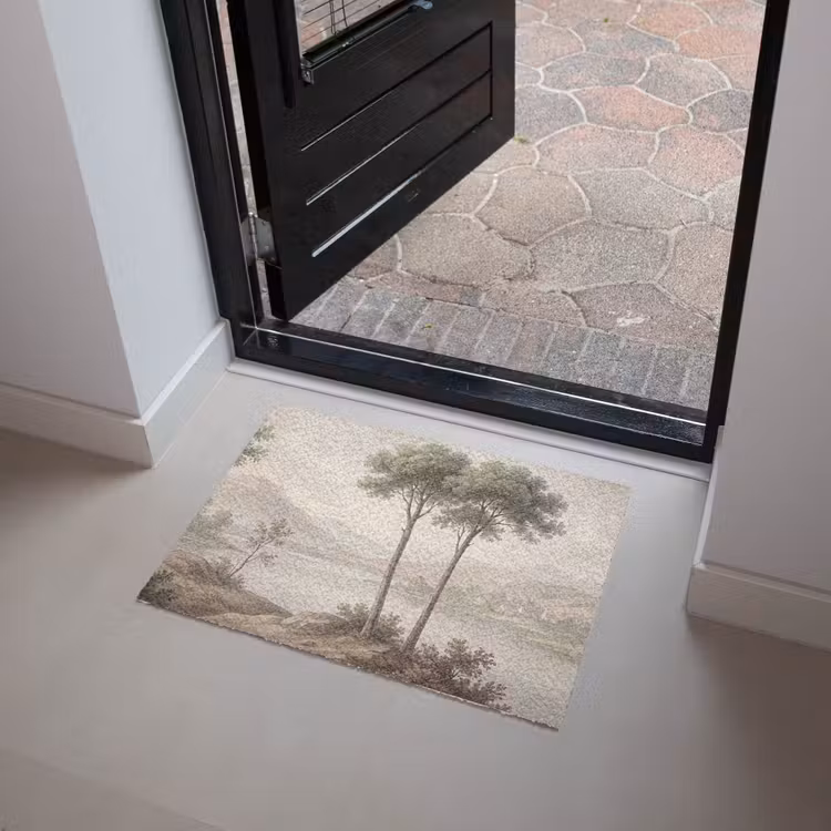 Bomen - Meer - Bergen - Illustratie Deurmat klein -sfeer5
