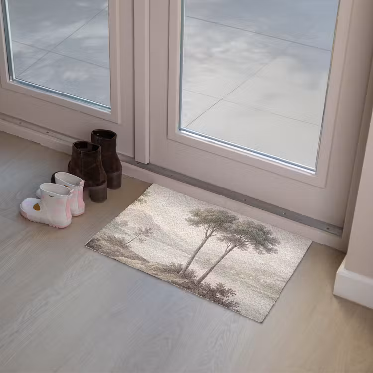 Bomen - Meer - Bergen - Illustratie Deurmat klein -sfeer3