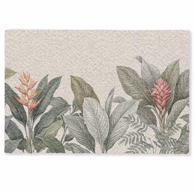 Tropisch - Planten - Modern - Groen Deurmat klein -zkaufland3d