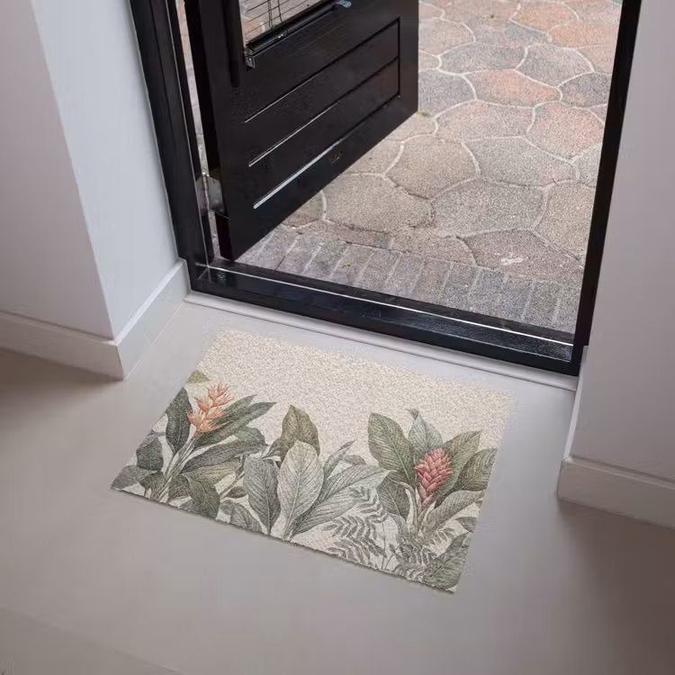 Tropisch - Planten - Modern - Groen Deurmat klein -sfeer5