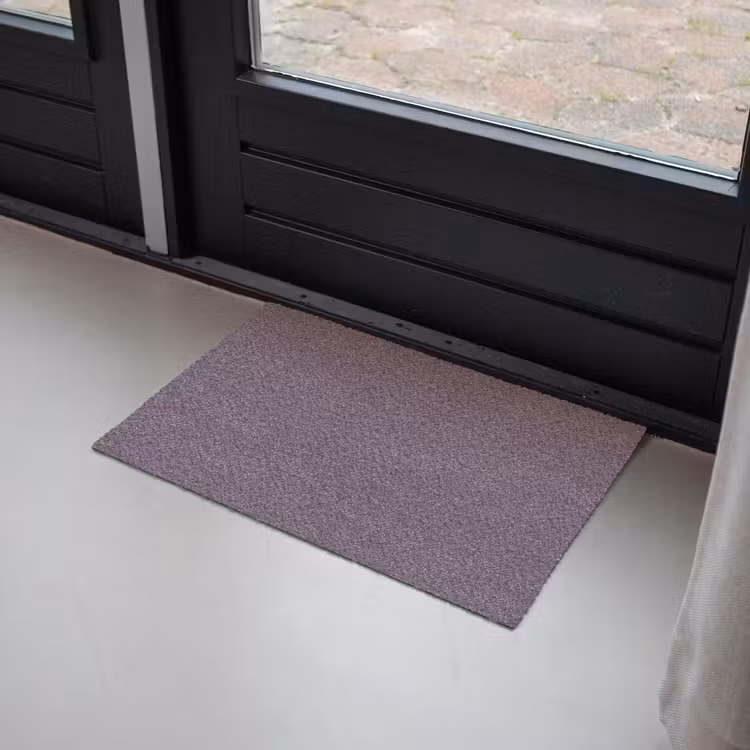 Velvet - Aubergine - Paars Deurmat klein 898 -sfeer2