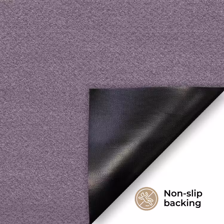 Velvet - Aubergine - Paars Deurmat klein 898 -antislip_EN