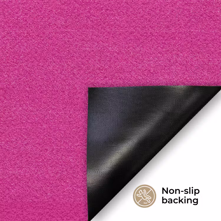 Velvet - Magenta - Roze Deurmat klein 898 -antislip_EN
