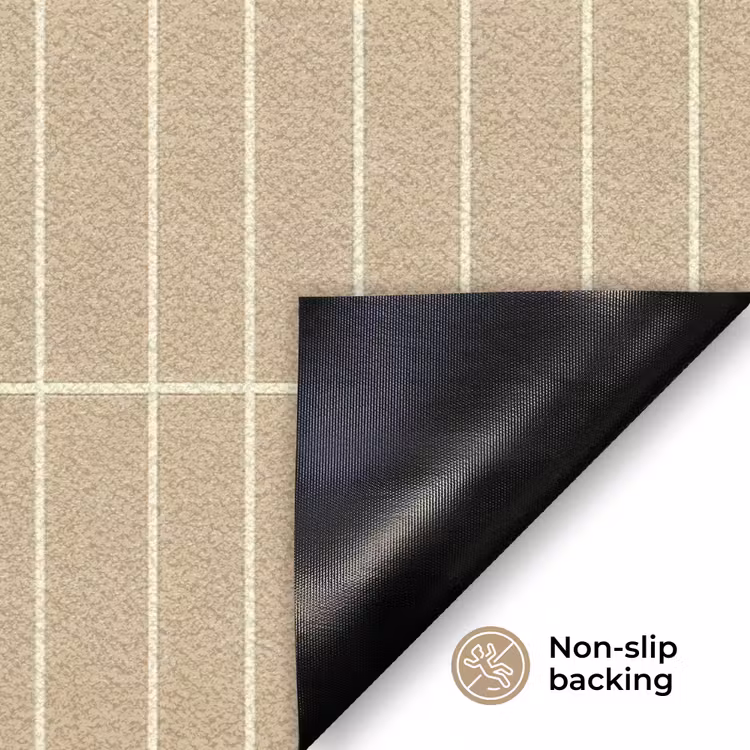 Verticaal - Wandtegel - Zand - Beige Deurmat klein 898 -antislip_EN