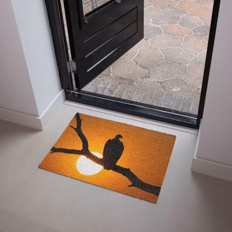 Gier - Tak - Zon - Oranje Deurmat klein -sfeer5