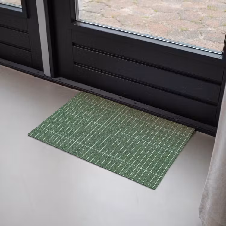 Wandtegel - Verticaal - Donkergroen Deurmat klein 898 -sfeer2