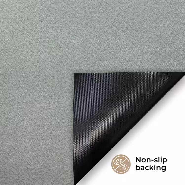 Vrouw - Vogels - Abstract - Modern - Wit Deurmat klein -antislip_EN