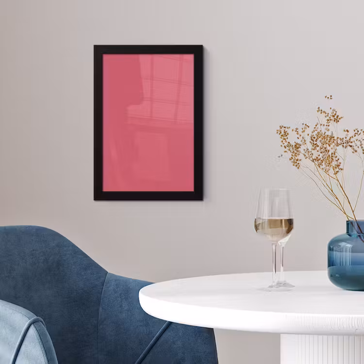 Crimson - Rose - Roze fotolijst zwart zonder passe partout klein 224 -sfeer4