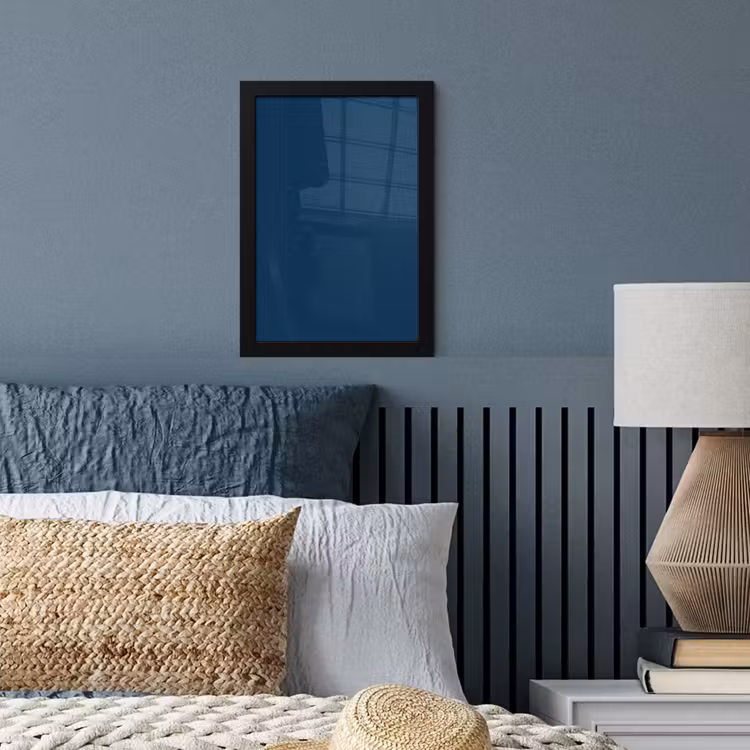 Deep - Ocean - Blauw fotolijst zwart zonder passe partout klein 224 -sfeer3