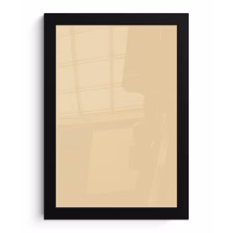 Desert - Sand - Nude fotolijst zwart zonder passe partout klein 224 -3d