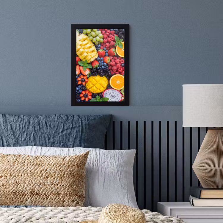 Fruit - Vers - Kleurrijk - Eten fotolijst zwart zonder passe partout klein -sfeer3