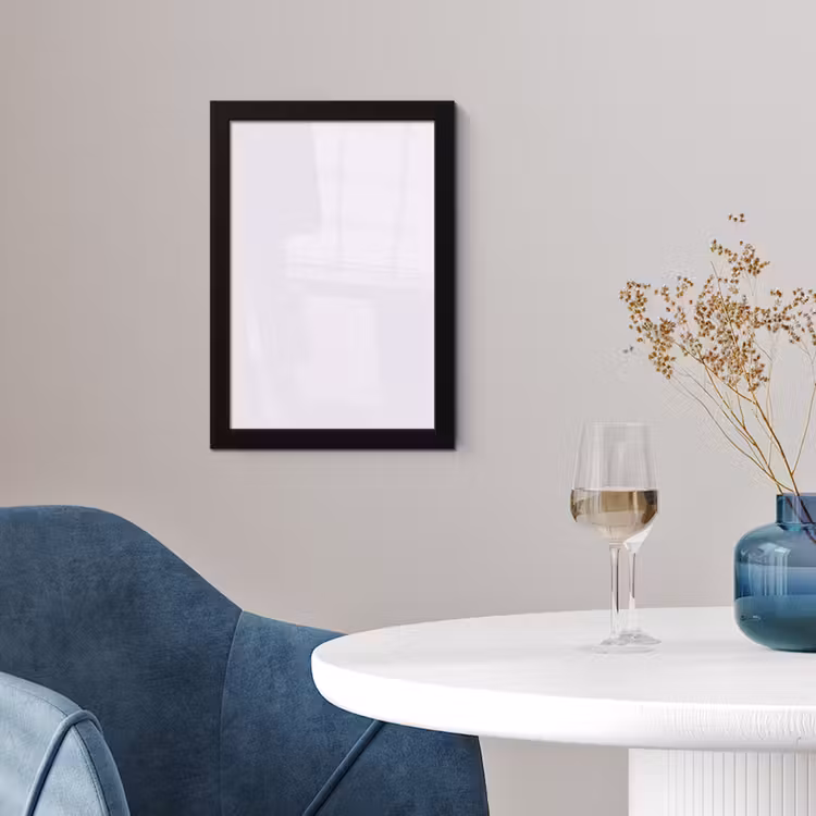 Lilac - Luxe - Paars fotolijst zwart zonder passe partout klein 224 -sfeer4