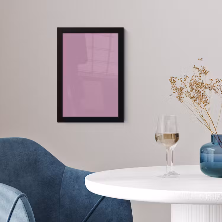 Lilac - Paars - Mauve fotolijst zwart zonder passe partout klein 224 -sfeer4