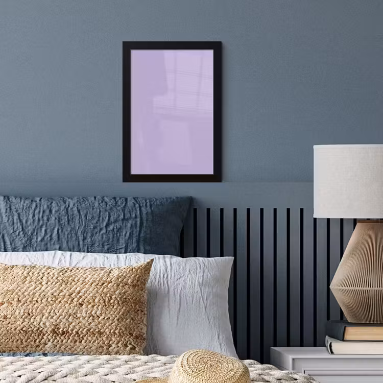 Pastel - Lilac - Paars fotolijst zwart zonder passe partout klein 224 -sfeer3