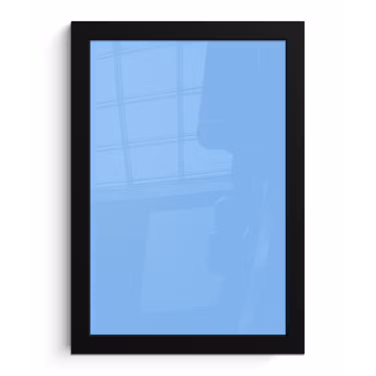 Sky - Glow - Blauw fotolijst zwart zonder passe partout klein 224 -3d