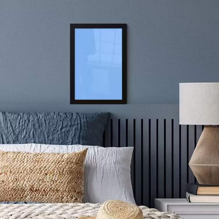 Sky - Glow - Blauw fotolijst zwart zonder passe partout klein 224 -sfeer3