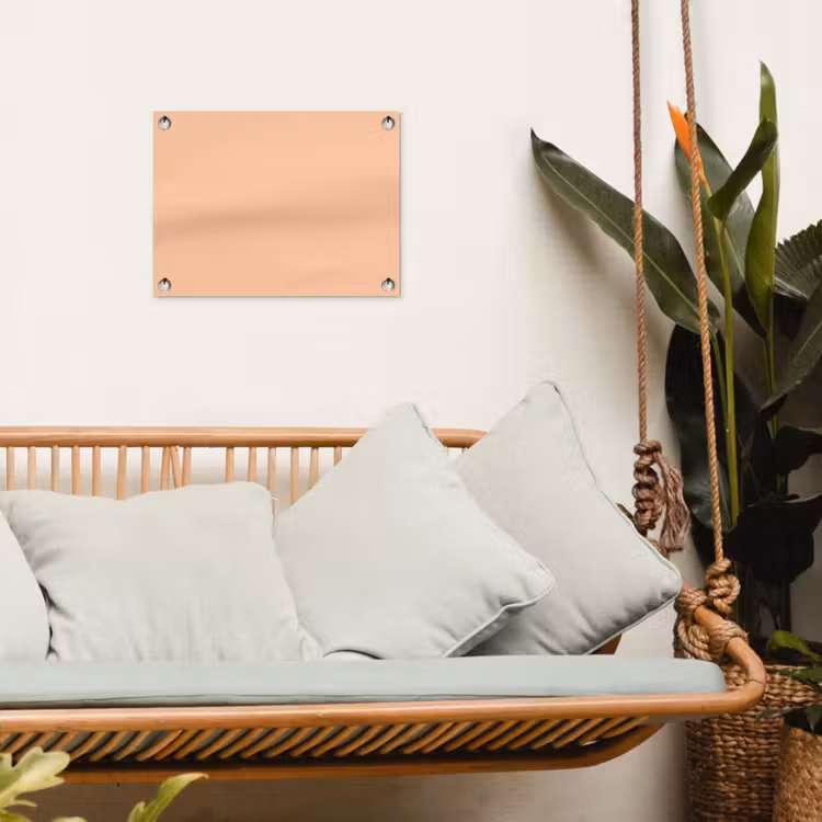 Apricot - Blush - Nude tuinposter los doek klein 239 -sfeer7